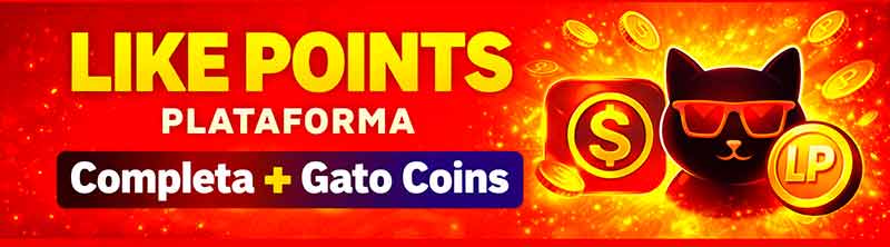 Plano Custo x Beneficio 1 ano de Acesso Like Points {{ Não é curso não ensina do zero }} Ferramentas, hacks, coinflix,downloads, e mais,  e é claro 15 videos pra receber engajamentos,          