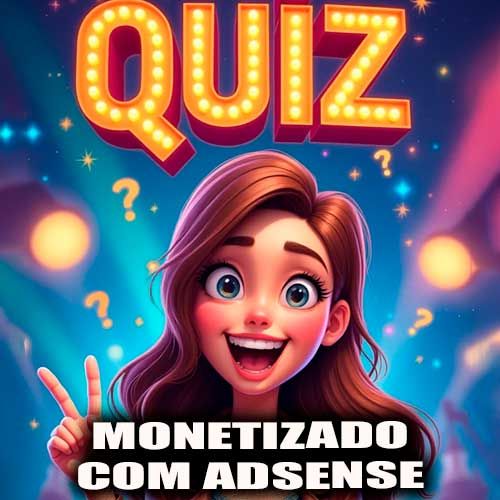 Quiz Divertido (Monetização Adsense)